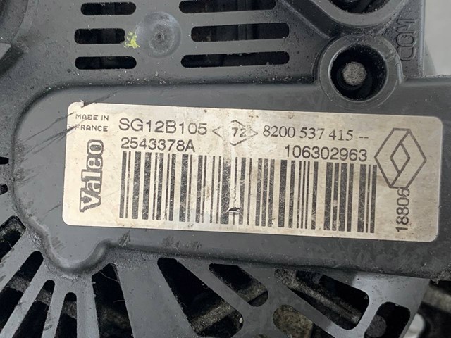 RENAULT 8200537415 Генератор в наличии Запорожье
