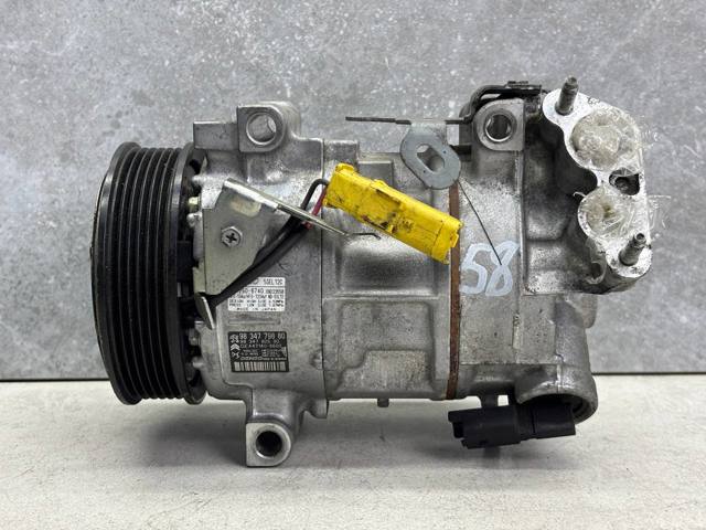Компрессор системы кондиционирования 9834779880 PEUGEOT