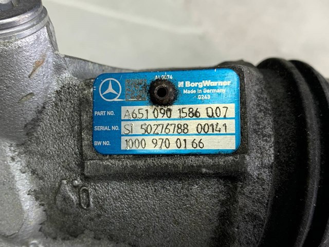 Турбокомпрессор A6510901586 MERCEDES