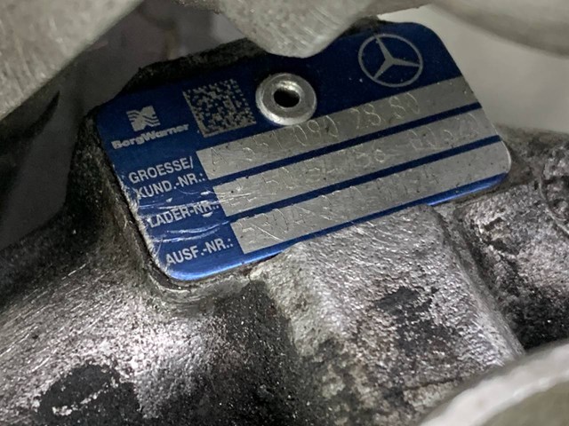 MERCEDES A6510904080 Турбина в наличии Запорожье