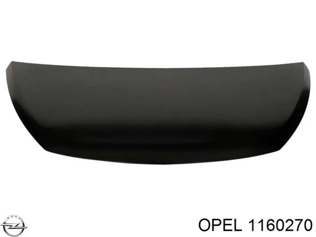 Капот двигателя 1160270 OPEL