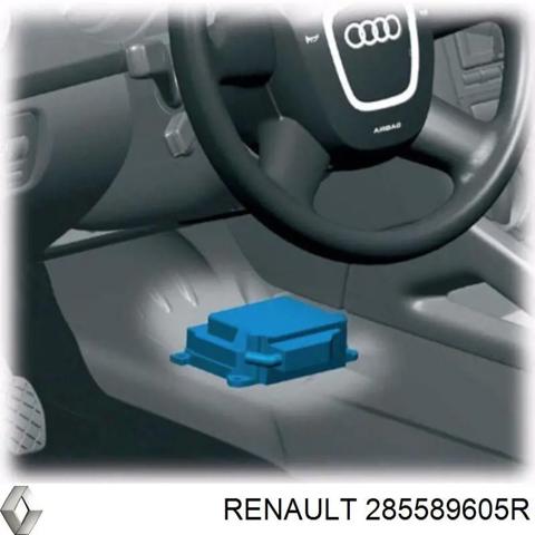 285589605R RENAULT Модуль-процессор управления подушкой безопасности (ЭБУ AIRBAG) купить в Запорожье