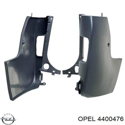 Угол бампера заднего правый 4400476 OPEL