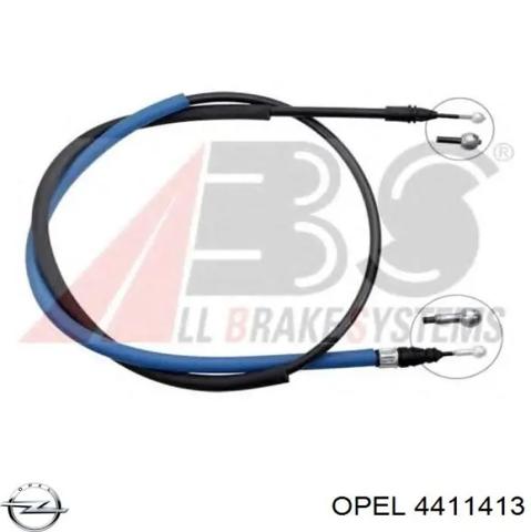 Трос ручного тормоза 4411413 OPEL