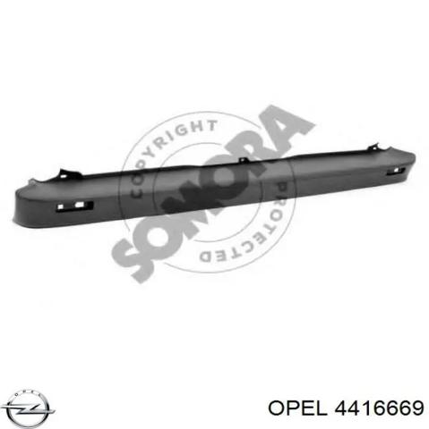 Бампер задний, центральная часть 4416669 OPEL