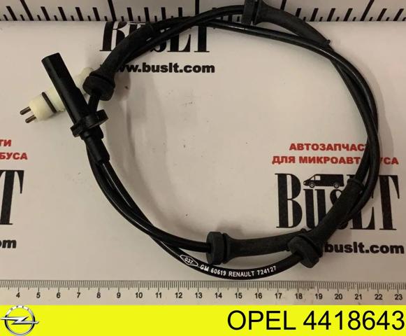Датчик АБС (ABS) задний 4418643 OPEL