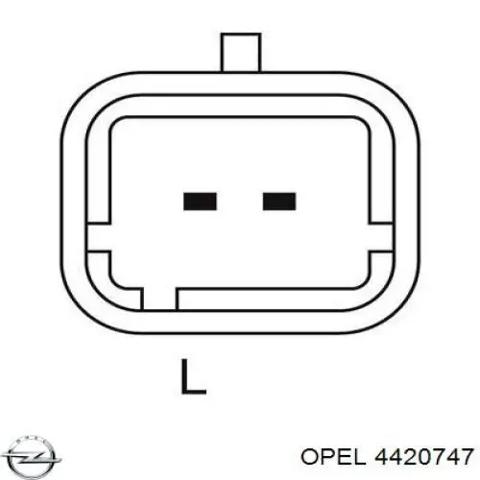 Датчик абсолютного давления в коллекторе 4420747 OPEL