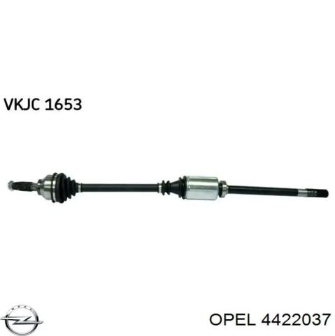 Вал приводной правый 4422037 OPEL