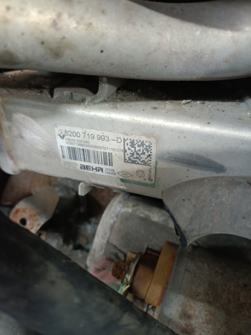 Радиатор системы EGR 8200719993 RENAULT