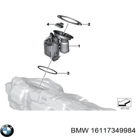 Модуль бензонасоса 16117349984 BMW