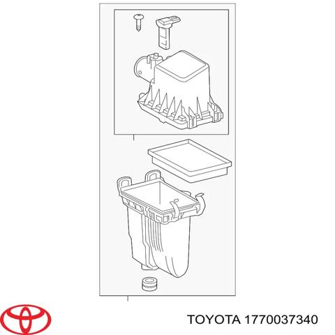 Корпус воздушного фильтра в сборе 1770037340 TOYOTA