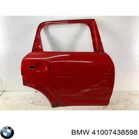 Дверь пассажирская задняя правая 41007438598 BMW