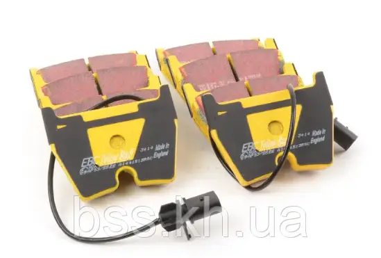 Колодки тормозные передние дисковые DP41513R EBC BRAKES