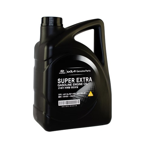Mobis hyundai/kia super extra gasoline 5w-30 4l (x4) 0510000410