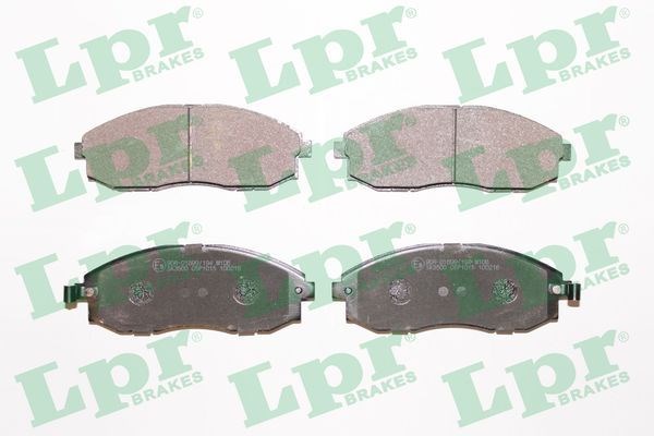 Колодки тормозные дисковые комплект 05P1015 LPR