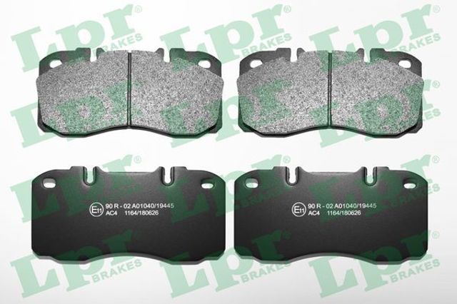 Колодки тормозные передние дисковые 05P1164 LPR