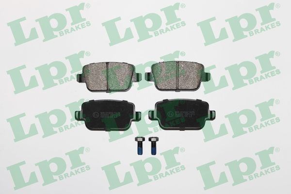 Задние дисковые колодки 05P1272 LPR