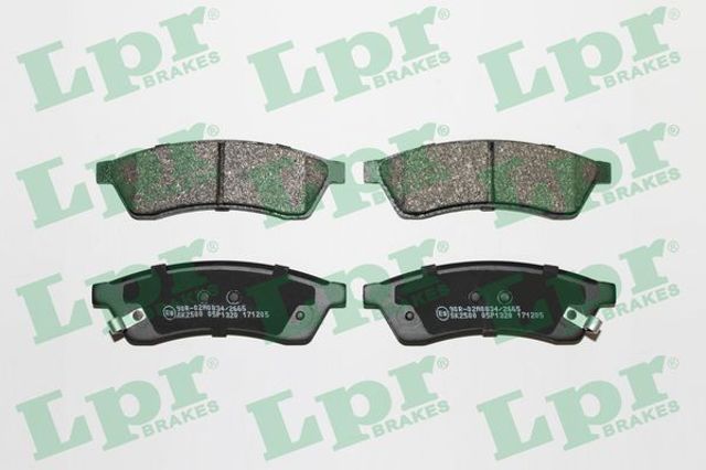 Комплект задних колодок 05P1320 LPR