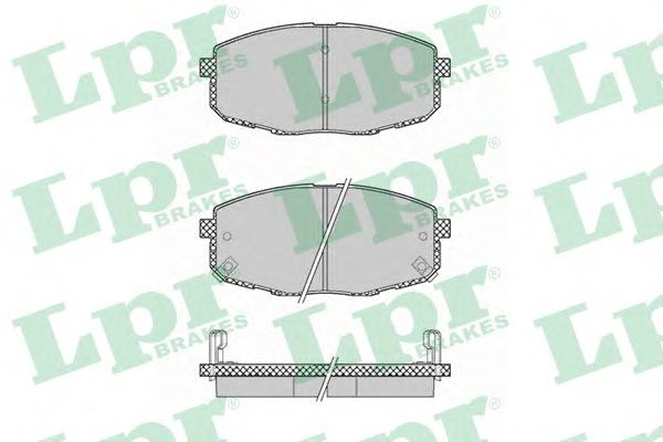 Колодки 05P1375 LPR