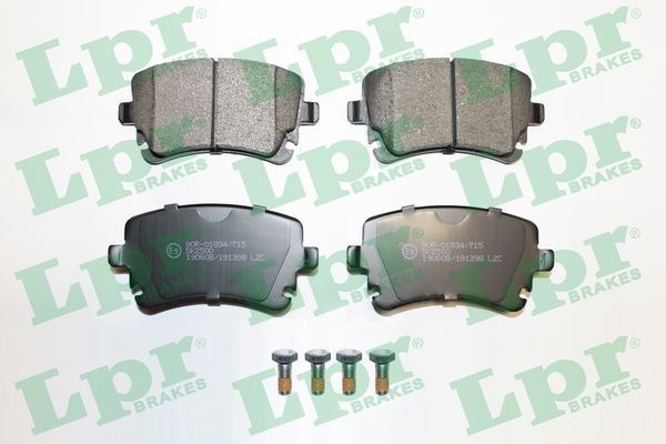 Комплект задних колодок 05P1398 LPR