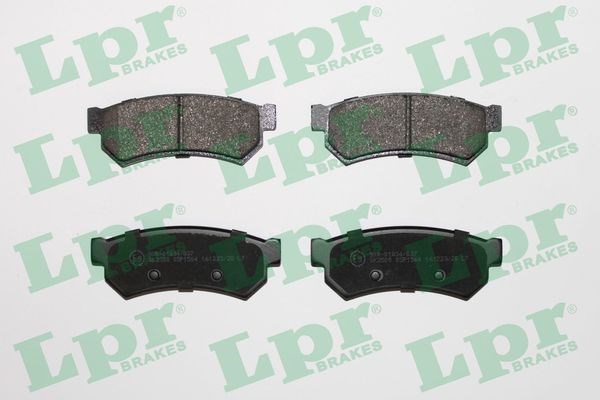 Колодки тормозные дисковые комплект 05P1564 LPR