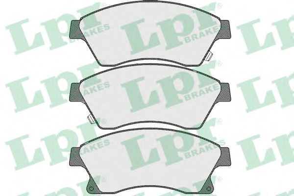 Колодки тормозные 05P1581 LPR
