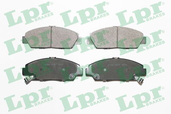 Колодки тормозные передние дисковые 05P567 LPR