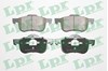 Колодки тормозные дисковые комплект 05P704 LPR