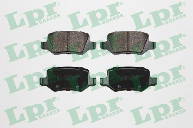 Колодки тормозные задние, дисковые 05P850 LPR