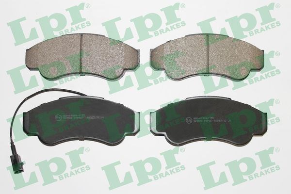 Передние тормозные колодки 05P967 LPR