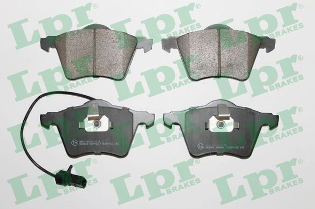 Колодки тормозные дисковые комплект 05P982 LPR