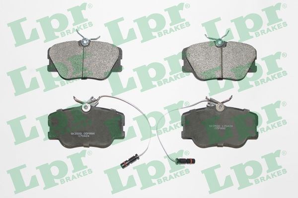 Колодки тормозные передние дисковые 05P986 LPR
