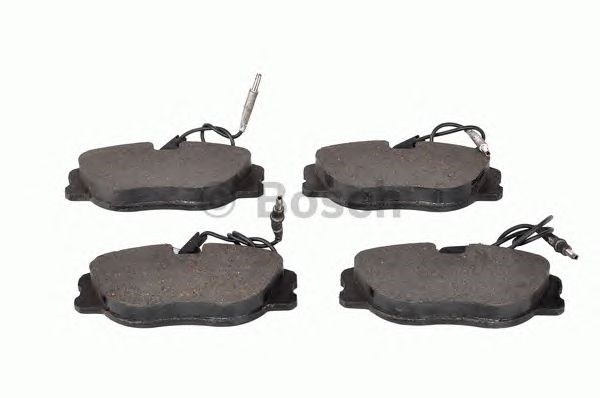 Колодки тормозные дисковые комплект 0986424033 BOSCH