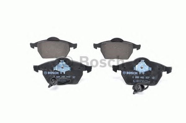Колодки тормозные дисковые комплект 0986460937 BOSCH