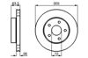 Ротор тормозной 0986478772 BOSCH