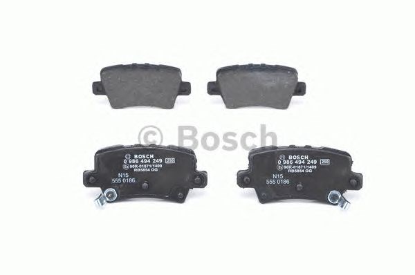 Задние дисковые колодки 0986494249 BOSCH