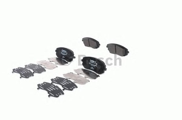 0986494315 BOSCH Колодки тормозные передние дисковые купить в Харьков