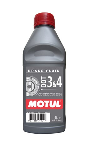 Motul dot 3&4 brake fluid 12х1 l 105835