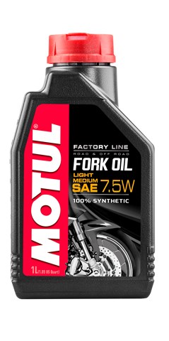 Motul fork oil light/medium factory line sae 7,5w 6х1 l 105926