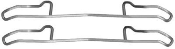 109-1100 quick brake планка супорта (переднього) прижимна (к-кт) opel kadett e/daewoo lanos 1.4-2.0 109-1100