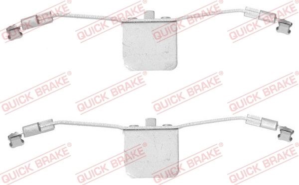 Пружинная защелка суппорта 1091641 QUICK BRAKE