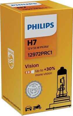 12972prc1 (philips) h7 vision (+30%) 12v 55w px26d 12972PRC1