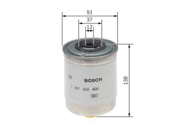 BOSCH 1457434400 Фильтр топливный в наличии Запорожье