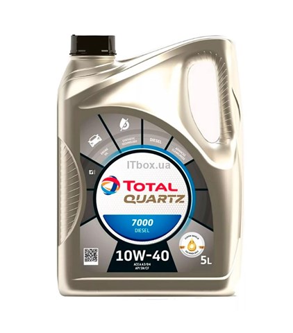 Total quartz diesel 7000 10w-40, 5l (x3) 216681