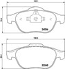 Колодки передние 2453601 TEXTAR