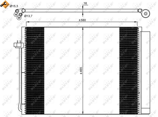 35906 Радиатор кондиционера купить Каменское