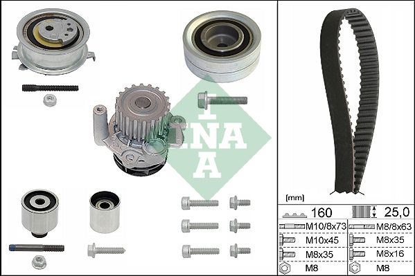 INA 530055032 Комплект ГРМ в наличии Житомир