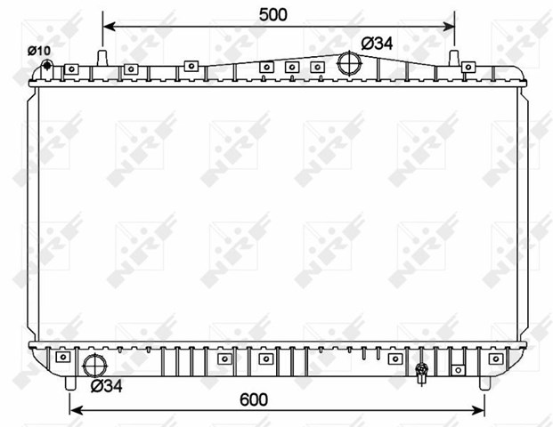 53150 NRF Радиатор купить в Черновцы