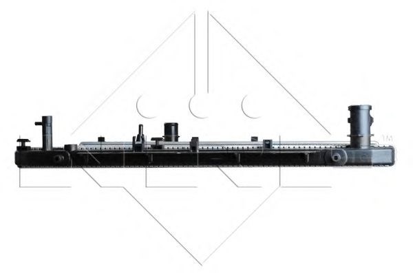 53572 NRF Радиатор охлаждения двигателя купить в Сумы