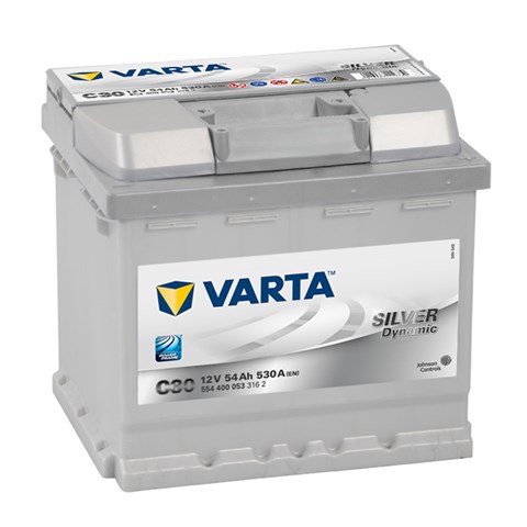 Varta 54ач  silver dynamic   c30 (0) 554400053